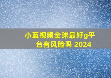 小蓝视频全球最好g平台有风险吗 2024